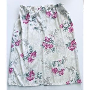 Allison Daley Women’s Floral Plus Size Long Skirt    18W
